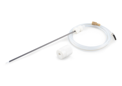 PTFE Sheathed Carbon Fibre Probe 0.75mm ID with 1/4-28 ratchet fitting (for Agilent SPS 3/SPS 4)